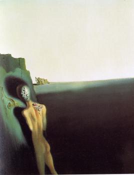 Salvador Dali : Solitude-Anthropomorphic Echo